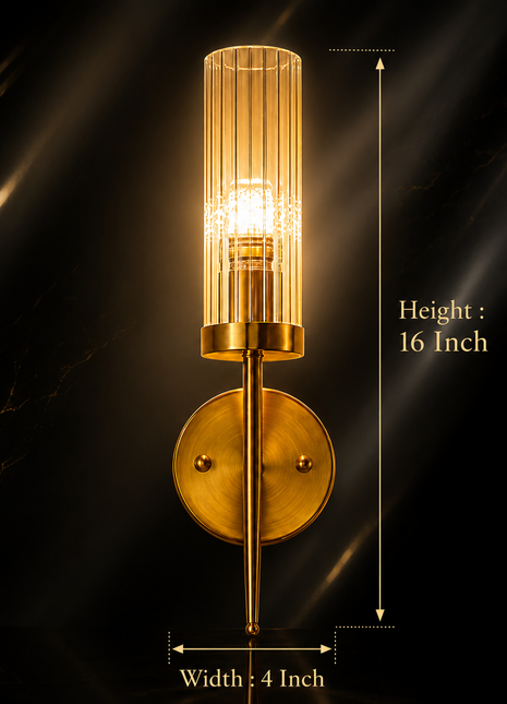 Amberline Luxe Sconce