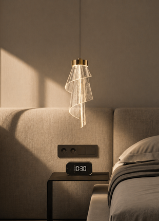 Auric Veil Pendant Light