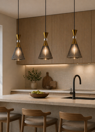Bellarise Hanging Lamp – Single Pendant & Set of 3 | Luxury Pendant Light