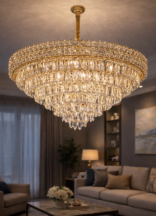 Empress Celestia (800mm) – Grand Crystal Cascade Chandelier