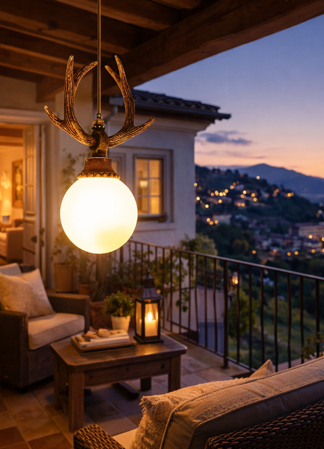 Twilight Lodge Lantern