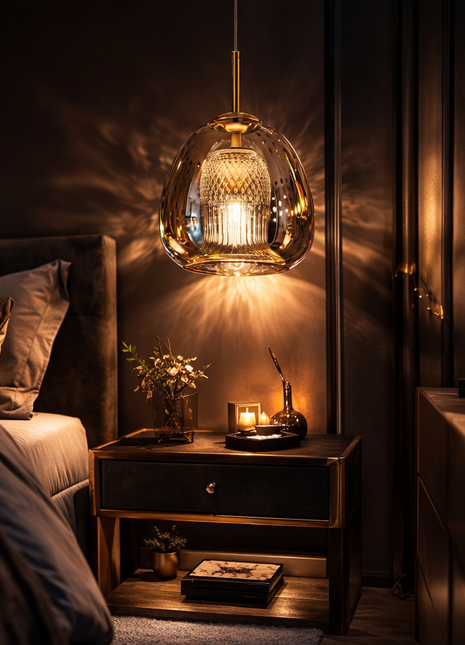 Brillance Royale – Luxury Glass Pendant Light