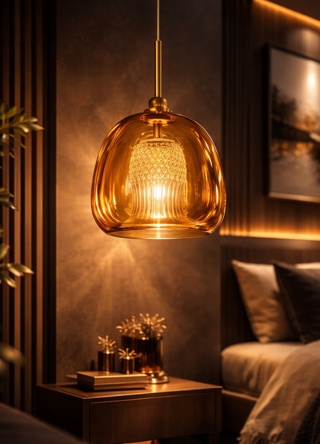 Brillance Royale – Luxury Glass Pendant Light