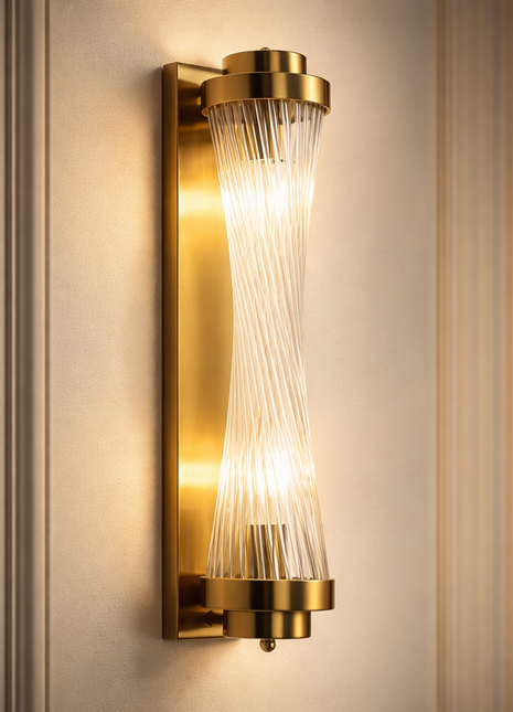 Twilight Beam – Luxury Glass Wall Light