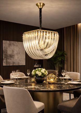Aurea Cascade Chandelier (600 mm)