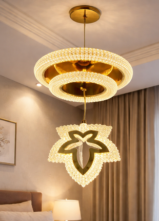 The Gilded Bloom - Modern Hanging Pendant