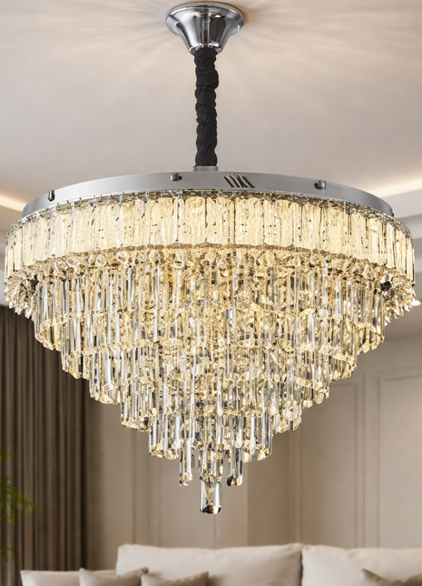 Prism Royale (800mm) – Luxury Crystal Chandelier