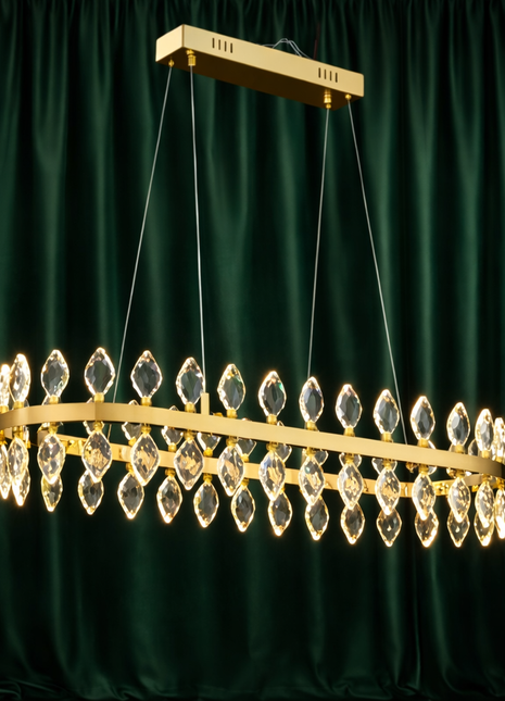 Regal Crown ( 950x350mm) - Luxury Crystal Chandelier