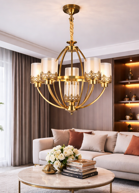 Imperial Legacy ( 5+1 Lights )– Classic Royal Chandelier