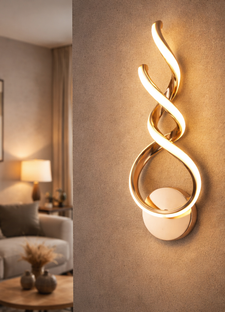 Veloria Spiral Sconce