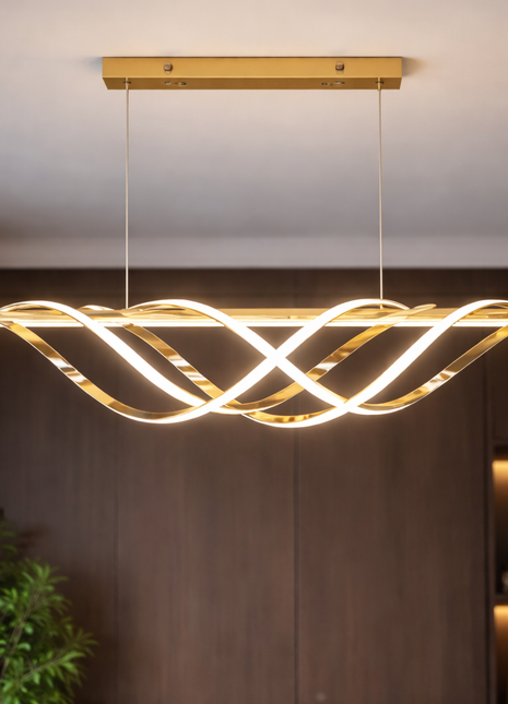 Fluxa Wave Pendant Light (1000mm)- Designer Pendant Lighting