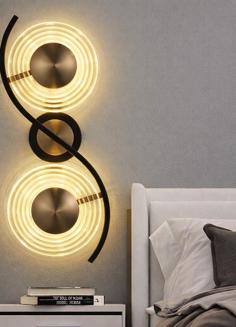 Solar Orbital Wall Light