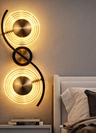 Solar Orbital Wall Light