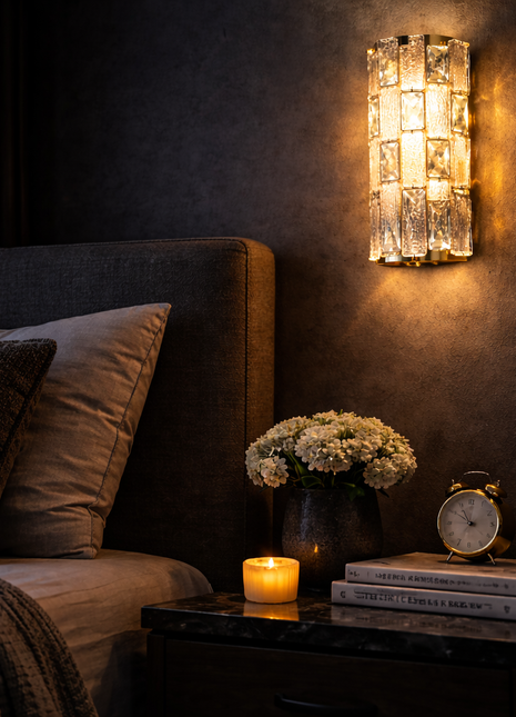 Prismora Luxe – Crystal Wall Light