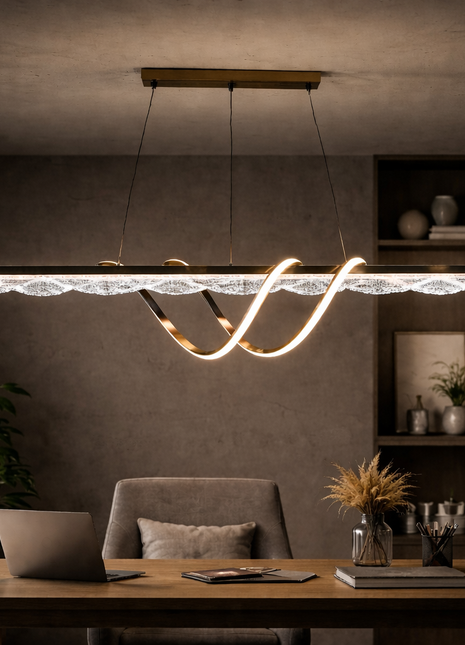 Waveline Luxe (1200mm) – Designer Pendant Light