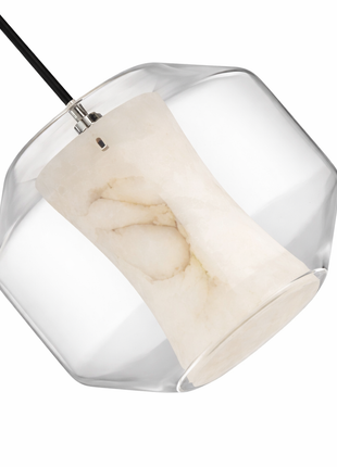 Opaline Pendant – Frosted Glass Designer Light