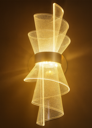 SpiraGlow LED Wall Light – The Elegance of Motion, Illuminated