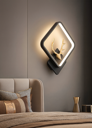 Deer LED Wall Lamp – Symbol of Grace and Modern Artistry