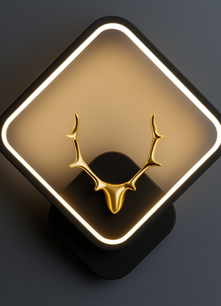 Deer LED Wall Lamp – Symbol of Grace and Modern Artistry
