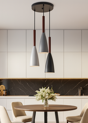 Ardena Trio Pendant Light – Modern Minimalist Ceiling Lights