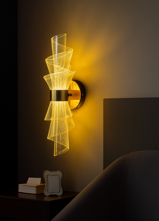 SpiraGlow LED Wall Light – The Elegance of Motion, Illuminated