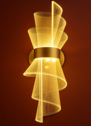 SpiraGlow LED Wall Light – The Elegance of Motion, Illuminated