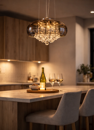 Dewlyn Chandelier (400mm) – Elegant Crystal Chandelier