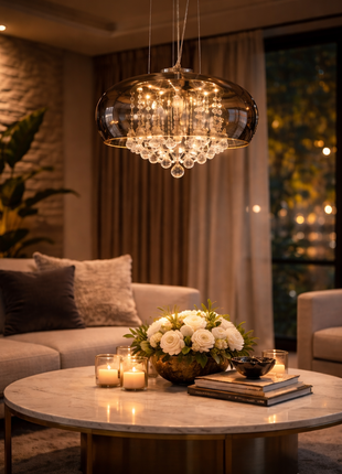 Dewlyn Chandelier (400mm) – Elegant Crystal Chandelier