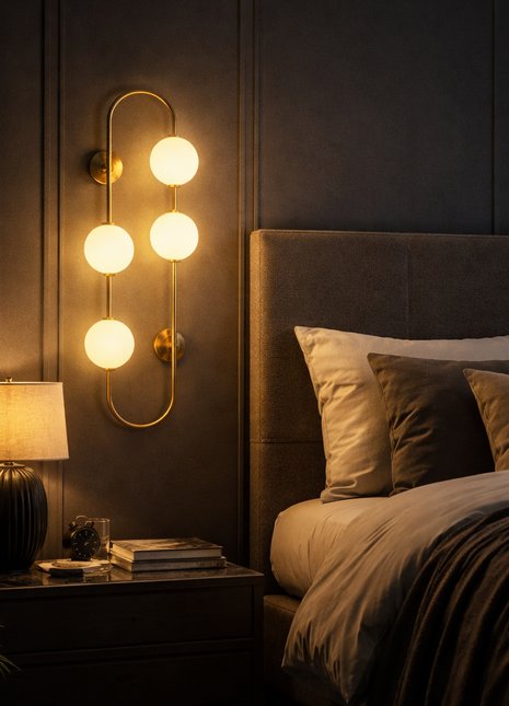 Deco Radiance – Art Deco Vertical Wall Light