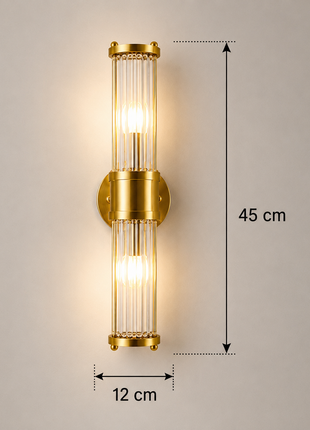 Golden Stride Wall Light