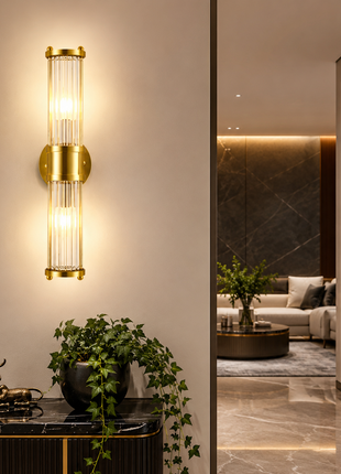 Golden Stride Wall Light