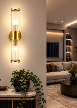 Golden Stride Wall Light