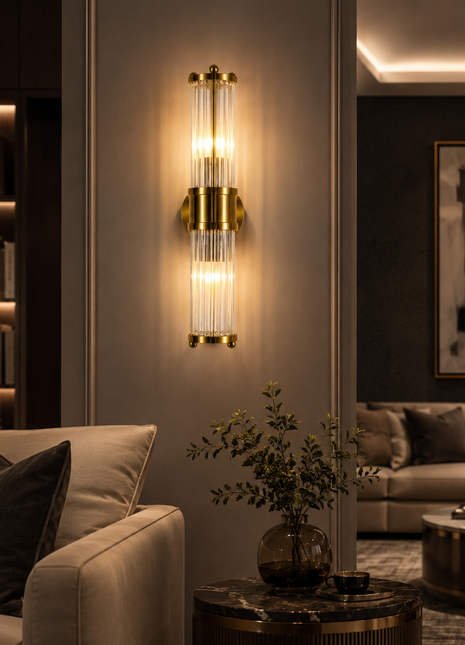 Golden Stride Wall Light