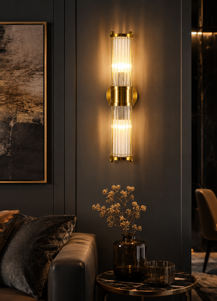 Golden Stride Wall Light