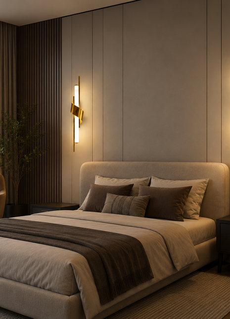 Imperial Twist – Luxury Sculptural Wall Light