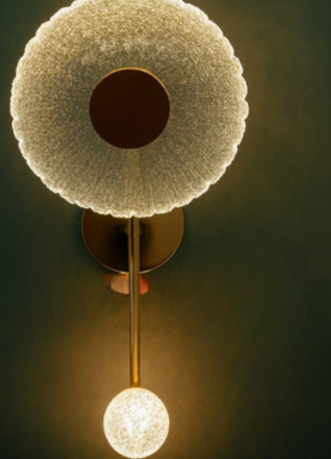 Disc & Drop Wall Light