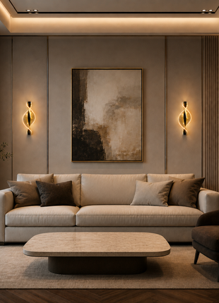 Lustra Twist Wall Light – Modern Artistic LED Wall Lamp
