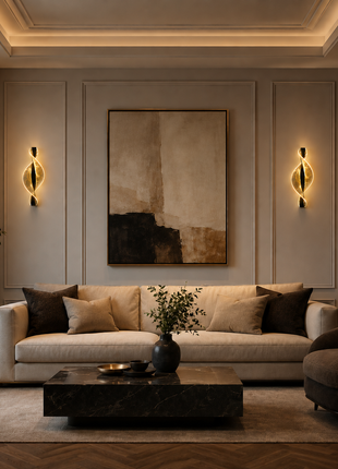 Lustra Twist Wall Light – Modern Artistic LED Wall Lamp
