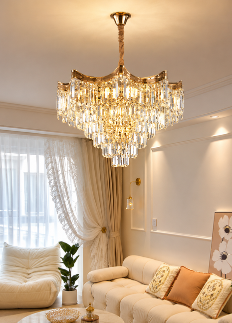 Maison Royale Crystal Chandelier