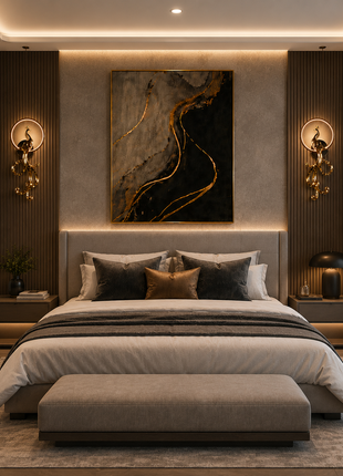 MAJESTIC PEACOCK – Designer Wall Light