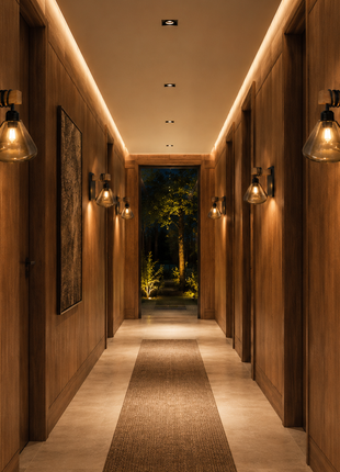 Oakridge Glass Wall Sconce