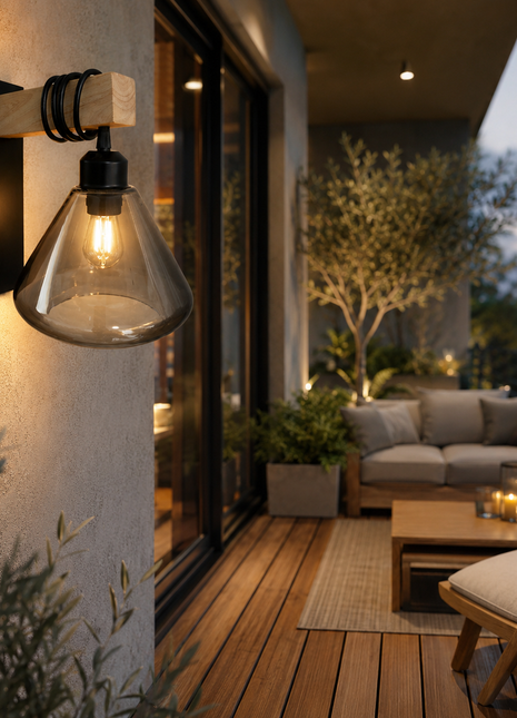 Oakridge Glass Wall Sconce