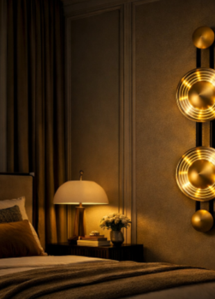 DuoHalo Designer Wall Light