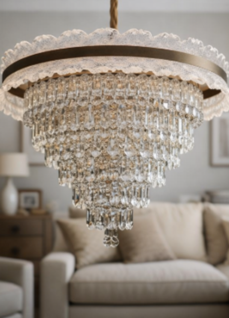 Vellaro Crown – Crystal Chandelier