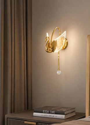 The Royal Swan Sconce