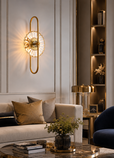 Solarine Wall Light – Crystal Wall Lamp