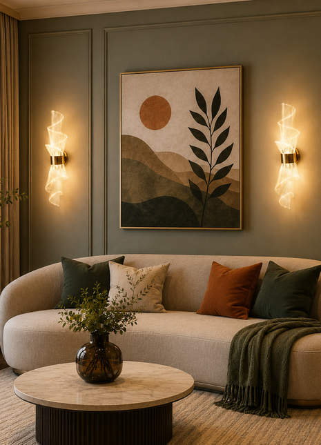 SpiraGlow LED Wall Light – The Elegance of Motion, Illuminated