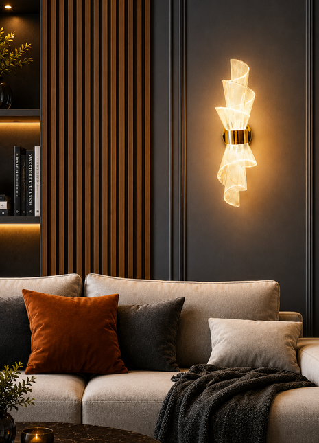 SpiraGlow LED Wall Light – The Elegance of Motion, Illuminated