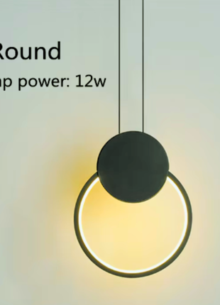 LunaLoop Pendant – Soft Halo Glow for Modern Interiors