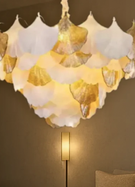 BLOSSOMÉ GRANDEUR (500mm & 600mm) – LUXURY PETAL-FORM CHANDELIER